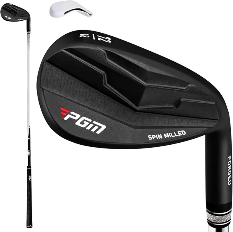 PGM Wedge - 72 Degrees Premium Sand Wedge, Lob Wedge for Men & Women - CNC Textured - Bunker Buster Escape Bunkers and Save Strokes Around The Green-High Loft Golf Club - Image 1